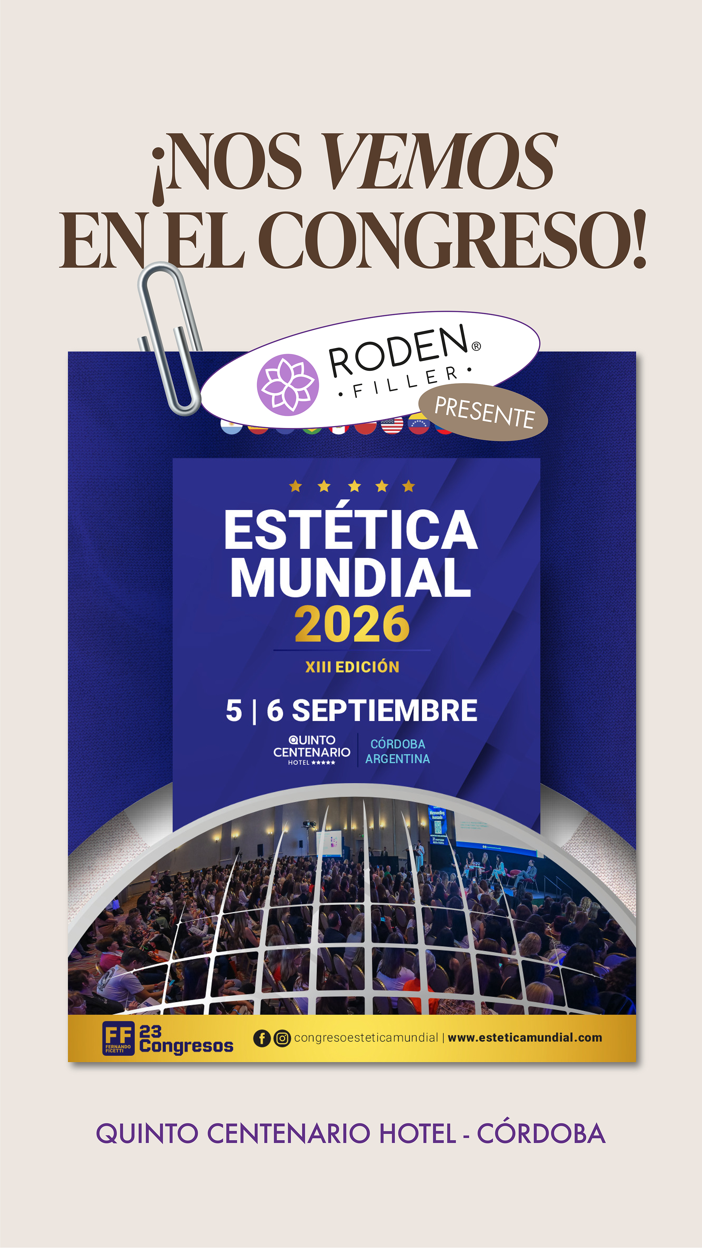 Congreso estética mundial 2026
