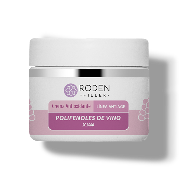 crema con polifenoles vino