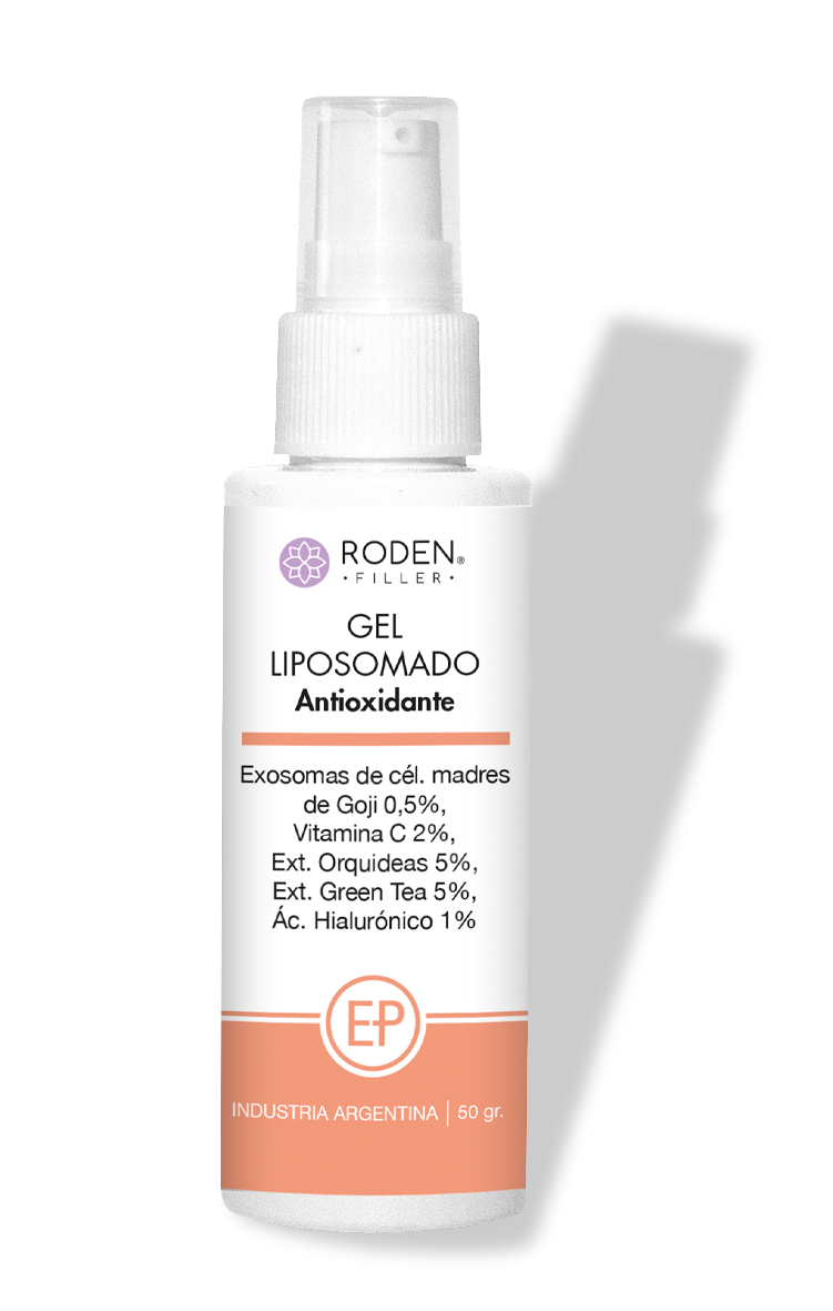 gel liposomado antioxidante exosomas