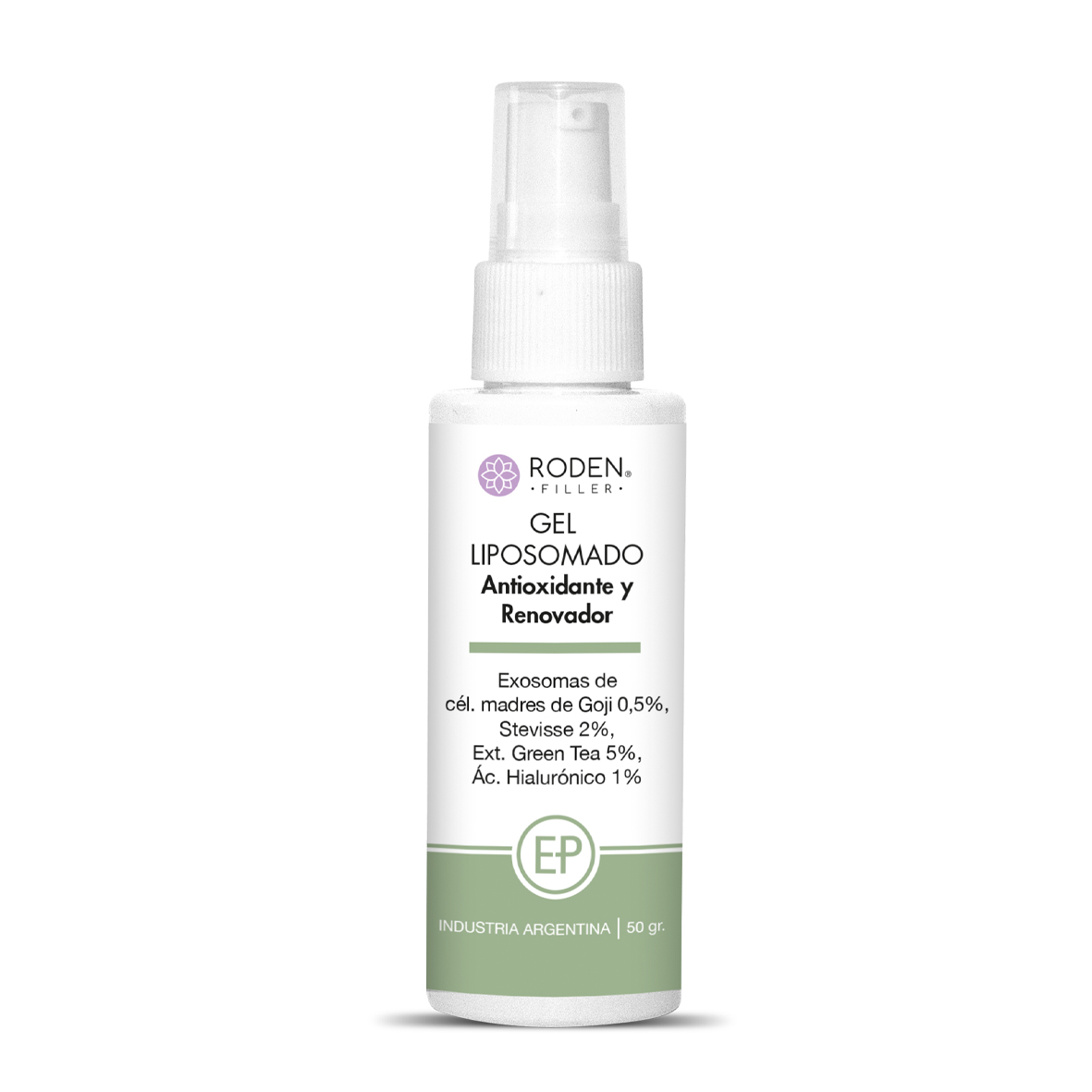 gel liposomado antioxidante y renovador exosomas