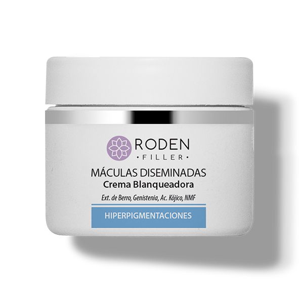 máculas diseminadas crema blanqueadora