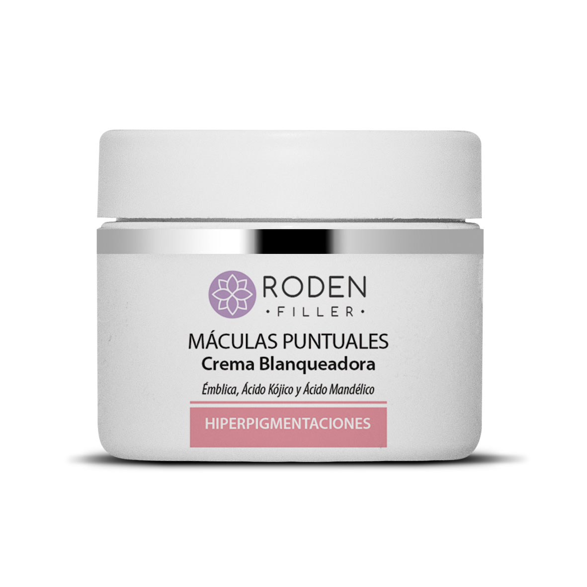 máculas puntuales, crema blanqueadora