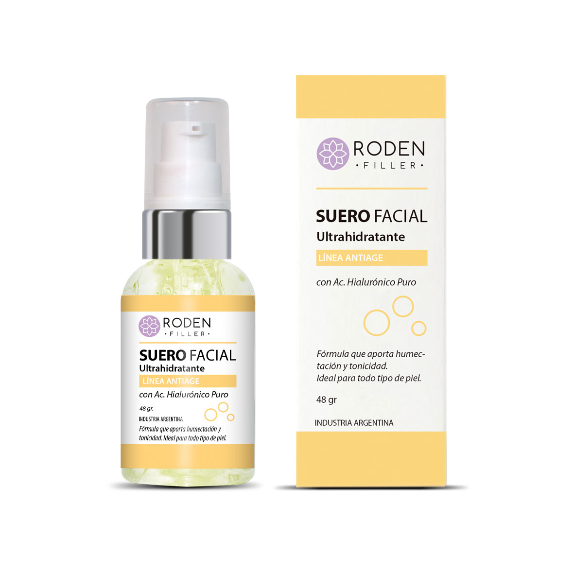 suero facial ultrahidratante ac. hialurónico puro