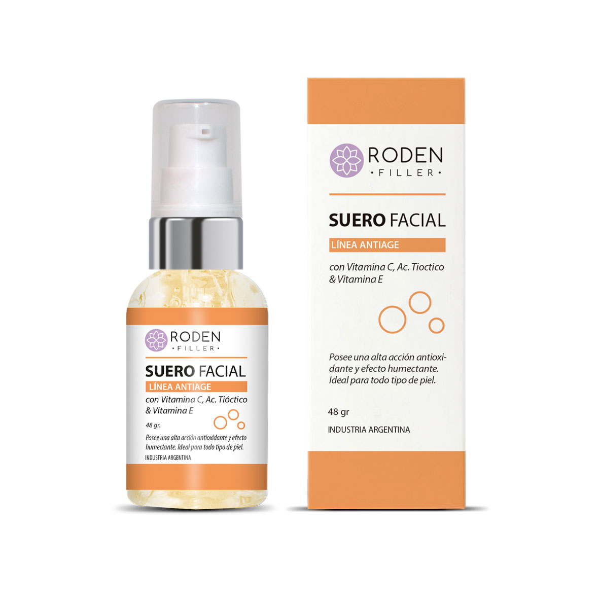 suero facial vit c, ac. tióctico y vit e